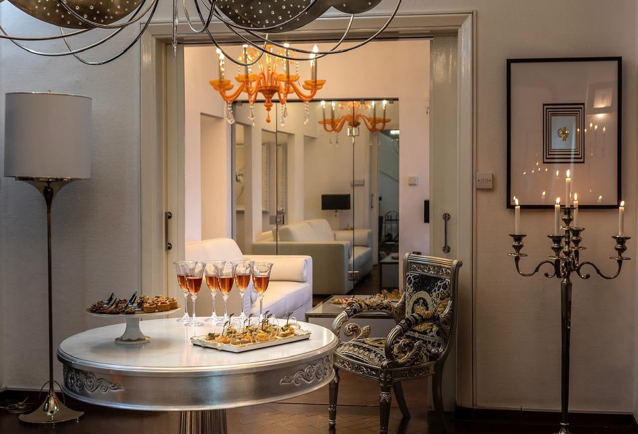 Elegant LaVieEstBelle mansion reception room